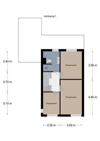 Floorplan - Frankenhofweg 18, 6291 VE Vaals